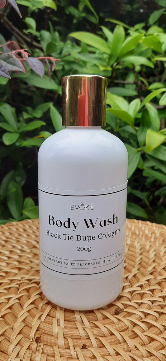 Black Tie  (Dupe) Body Wash 200g (for men)