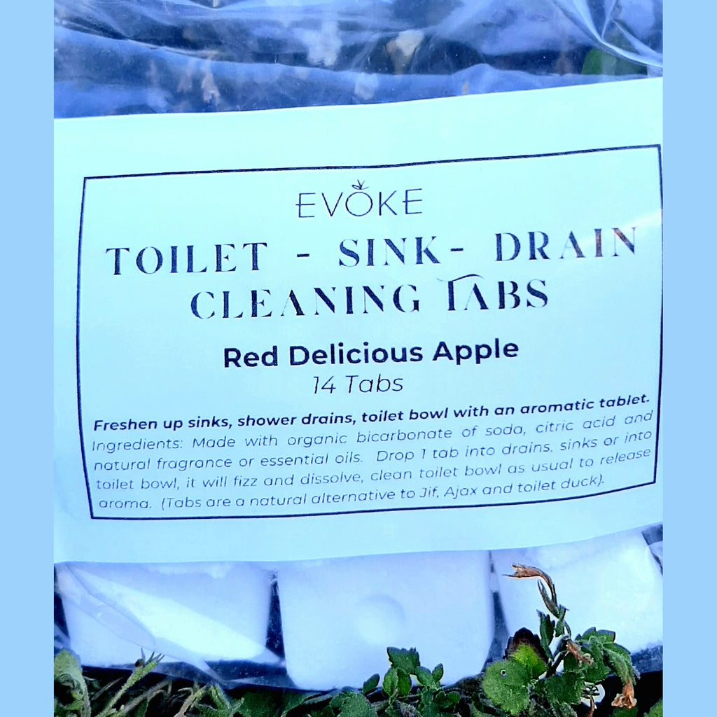 Drain Fresh Tabs in Red Delicious Apple
